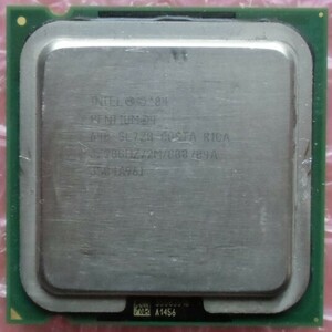 BIOS start-up verification settled Intel Pentium4 Processor640 SL7Z8 (LGA775/FSB800MHz/2MB L2 Cache/3.20GHz/Prescott)( postage 230 jpy ~)