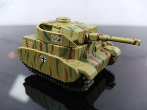 ちびっこコンバットチョロQ IV号戦車 No.2/迷彩色/戦車/ルース/PANZER-IV/ドイツ軍