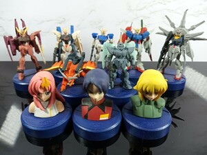 ガンダム ボトルキャップ10種 ジャンク GUNDAM/当時物/現状品/まとめて/ペプシ/SEED/DESTINY/ボトルマーカー