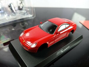 京商 FERRARI 612 Scaglietti RED S=1/64　フェラーリミニカーコレクションII/箱なし/組み立てキット/未組立品/スカリエッティ/限定