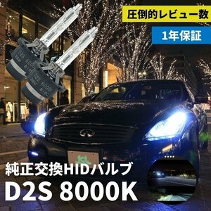 fcl.直営店【国内サポート】D2S HIDバルブ バーナー 純正交換用 【みんカラ1位】8000K 35W ヘッドライト 【1年保証付き】エフシーエル