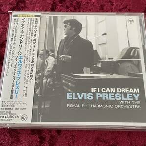 ★エルヴィス・プレスリー ウィズ・ロイヤル・フィルハーモニー管弦楽団★IF I CAN DREAM★日本盤/帯付/CD★ELVIS PRESLEY★生誕80周年記念の画像1