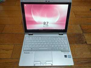 美品 パナソニック Let's Note【累積稼働時間7040】CF-RZ5 2in1 WUXGA解像度10.1インチ Core m5-6Y57 メモリ8GB SSD512GB OFFICE2021