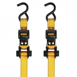 【USA直輸入】DEWALT デウォルト ラチェット ストラップ 2個セット 荷締めベルト 荷物ストラップ 2.54mm ｘ 3.658ｍ 送料無料！の画像5