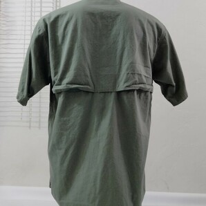 5.11 TACTICAL SERIES 5.11 タクティカル シリーズ 男性用 半袖シャツ コットン ワークシャツ モスグリーン Mサイズ レギュラーの画像5