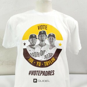 レア！MLB サンディエゴ パドレス PADRES Tシャツ ダルビッシュ有 ジョーマスグローブ テイラーロジャース VOTE オールスター Lの画像1