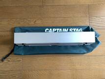 キャプテンスタッグ(CAPTAIN STAG) アウトドアテーブル テーブル アルミ ロールテーブル コンパクト ケース付 折りたたみ式 M-3713_画像3
