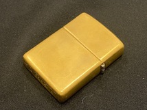 ※56995 ZIPPO アーマー ゴールド オイルライター ジッポ 喫煙具 着火具 個人保管品_画像3