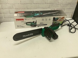 ※57228 Makita 電動式チェーンソー M503 動作確認済み マキタ 電動工具 個人保管品 USED