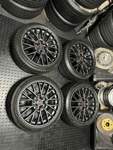 Subaru VAB WRX STI Genuine 18 Inch 8.5J＋55 PCD114.3 5穴 ハブ径56ミリ225/40R18 レヴォーグ 1929流用等