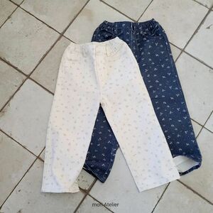 mon atelier flower pants /M