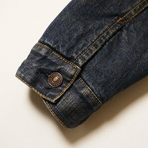 Levi's Red Tab リーバイス レッドタブ 中綿入り 襟ボア デニムジャケット 正規品 70500-0012 ジージャン ダメージ加工の画像8