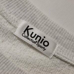 KUNIO COLLECTION SPORTY クニオコレクション 両面プリント スウェット トレーナー 正規品 犬 イヌ ネコ 切り替え KUNIO SATOの画像3