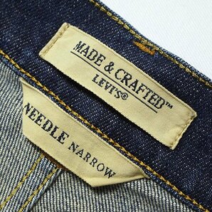 Levi's リーバイス MADE & CRAFTED メイドアンドクラフテッド デニムパンツ 正規品 W30 ユーズド加工 スリムジーンズ 59090-0005の画像3