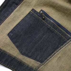 美品◆ Levi's リーバイス ENGINEERED JEANS デニムカバーオールジャケット 正規品 Lサイズ エンジニアドジーンズ ユーズド加工の画像9