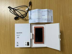 【動作確認済 16GB】SONY WALKMAN NW-A55 トワイライトレッド