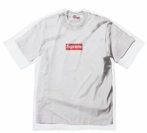 【24SS-Week7】Supreme/MM6 Maison Margiela Box Logo Tee L シュプリーム 白 ホワイト White ボックスロゴ ティーシャツ マルジェラ