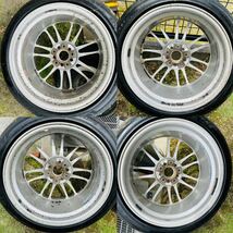 軽量　鍛造　RAYS レイズ VOLK RACING ボルク RE30 18インチ GT-Rサイズ 9.5J+22 4本通し 265/35R18 TE37 CE28_画像8