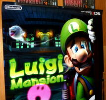 非売品 ポスター★3DS ルイージマンション２ （ Luigi Mansion 2 ) 店頭販促用 ポスター B2サイズ 検索：マリオ　MARIO_画像2