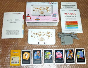 ★3DS LL 本体 ディズニー マジックキャッスル 限定版 充電器付 箱・説明書有り ゲームソフト無し/タッチペン無し 正常動作 美品