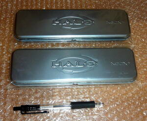 very Rare★XBOX HALO Dogtag ( idtag ) ２個セット　完全新品未開封　初代 ヘイロー 特典　ドッグタグ　缶ペンケース　pencil case