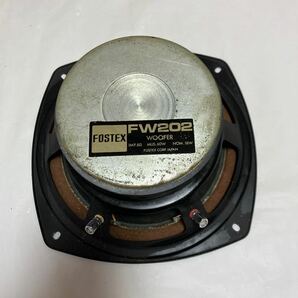 FOSTEX woofer fw202 ジャンク スピーカーの画像4