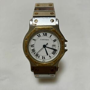 Cartier サントス オクタゴン 腕時計 ジャンクの画像1
