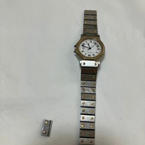 Cartier サントス オクタゴン 腕時計 ジャンクの画像3
