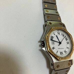 Cartier サントス オクタゴン 腕時計 ジャンクの画像6