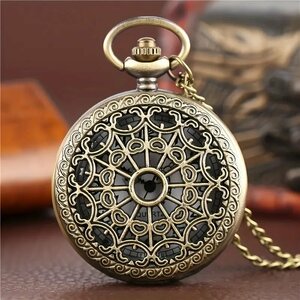 [ postage our company charge ] pocket watch bronze ... nest men's lady's pocket watch antique style P444[... nest * antique style ]