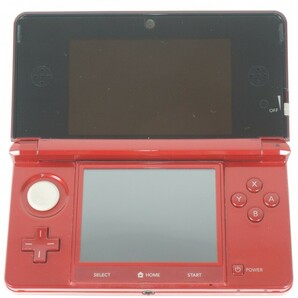 【動作品】3DS 本体 フレアレッド 7 中古 任天堂 ニンテンドー nintendoの画像4