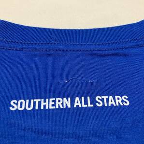 SOUTHERN ALL STARS 2004 サザンオールスターズ 応援団 プリント入り半袖Tシャツ ブルー L 未使用品/保管品の画像5