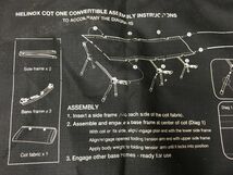 0401-215MK?5969 イス　Helinox　ヘリノックス　分解式　キャンプ　アウトドア　COT　ONE　CONVERTIBLE_画像6