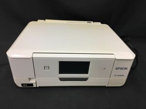 0401-218MK?5977 プリンター 通電◯ EPSON エプソン EP-808AW 電化製品 家電 ホワイト 印刷機