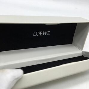 0403-241MK⑳23384 サングラス 度なし LOEWE ロエベ / *2 SLW 929 55 18 COL.0AMR 140 服飾小物 アクセサリー 柄 箱有の画像7