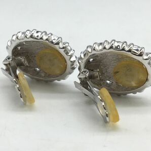 0403-519MK⑨6049 イヤリング Burberrys バーバリー ペア 21.2×25.5mm レディース ブランド アクセサリー クリップ 耳飾り 両耳セットの画像6