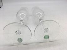 0402-226MK⑲23314 ガラス コップ グラス TIFFANY ティファニー / スウィング シャンパン 食器 透明 セット 高さ約20cm_画像8