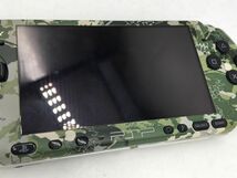 0501-504MKM23248 RP ゲーム機 本体のみ バッテリー無し 通電動作未確認 PSP-3000 SONY ソニー メタルギアソリッド 限定版? 迷彩柄_画像4