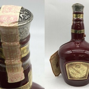 0420-004MKM23297 未開栓 お酒 700ml 43% ROYAL SALUTE ロイヤルサルート 21YEAR OLD スコッチ ウイスキー 陶器ボトル赤 1.29kgの画像7