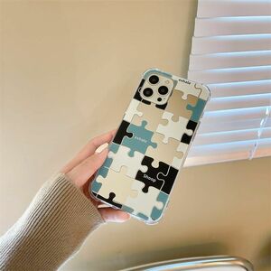 iPhone12 パズル ミラー アイフォン スマホケース スマホカバーsmartphone case カバー iPhone