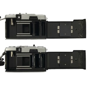 【動作品 2点まとめ】OLYMPUS PEN EE-3 D.Zuiko 28mm F3.5 オリンパス ペン フィルムカメラ ハーフカメラ 広角単焦点 昭和レトロ C3999の画像8