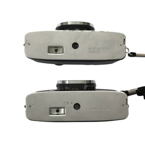 【動作品 2点まとめ】OLYMPUS PEN EE-3 D.Zuiko 28mm F3.5 オリンパス ペン フィルムカメラ ハーフカメラ 広角単焦点 昭和レトロ C3999の画像7