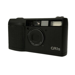 【動作品 訳あり】RICOH GR1s GR LENS F2.8 28mm リコー 高級コンパクトカメラ ブラック 黒 広角単焦点レンズ 液晶表示不良 現状品 C4003