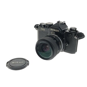 Nikon FM2 一眼レフカメラ ブラックボディ Zoom-NIKKOR 35-70mm F3.3-4.5 Ai-s MFレンズ マニュアルフォーカス ジャンク 現状品 C4015