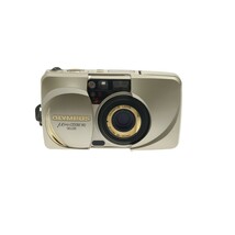 【動作品 2台まとめ】OLYMPUS μ[mju:] ZOOM 140 DELUXE コンパクトフィルムカメラ オリンパス ミュー デラックス 撮影 現状品 C4013_画像2