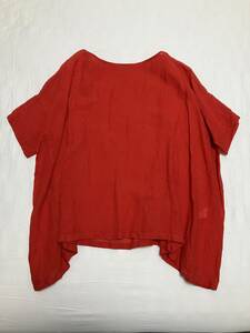 【送料無料】ARTS&SCIENCE アーツ＆サイエンス｜Short-sleeve tentline blouse　ブラウス