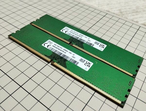 デスクトップ用 DDR4 メモリ PC4-3200 16GB(8GB×2枚) SK hynix