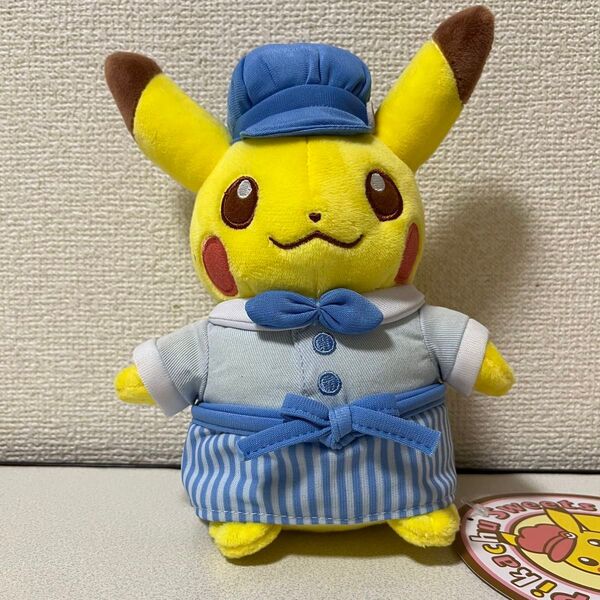 ポケモンカフェ 限定 ピカチュウ スイーツ ぬいぐるみ