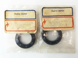 PORSCHE 356 B front hub oil seal 2 piece set new goods unused Porsche 