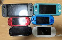 ゲーム機 6台 switch psp ソニー 任天堂 まとめ ジャンク_画像1